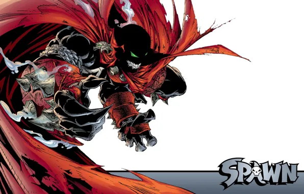 Демон, спаун, плащь, spawn