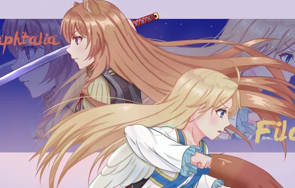 Девушка, девочка, Восхождение Героя Щита, The Rising of the Shield Hero, Raphtalia, Filo