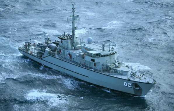 Австралия, тральщик, HMAS Huon