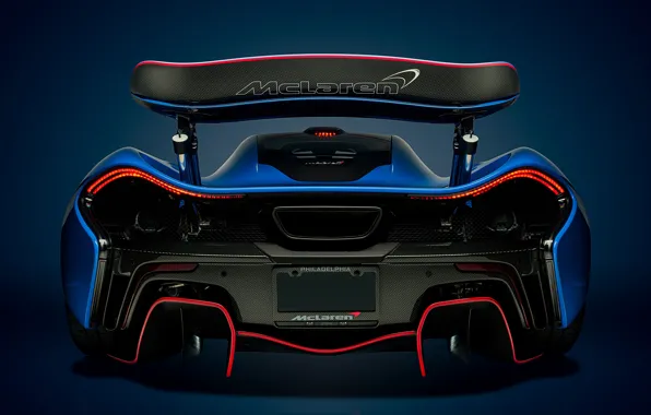 Картинка McLaren, Blue, Гиперкар