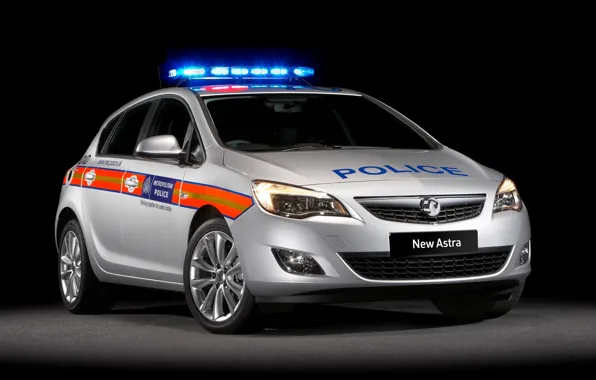 Police, Vauxhall, astra