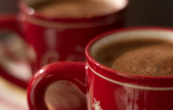 Картинка макро, чашки, Hot Chocolate