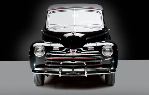 Coupe, ретро автомобили, Convertible, 1946, retro cars, Ford V8 Super Deluxe