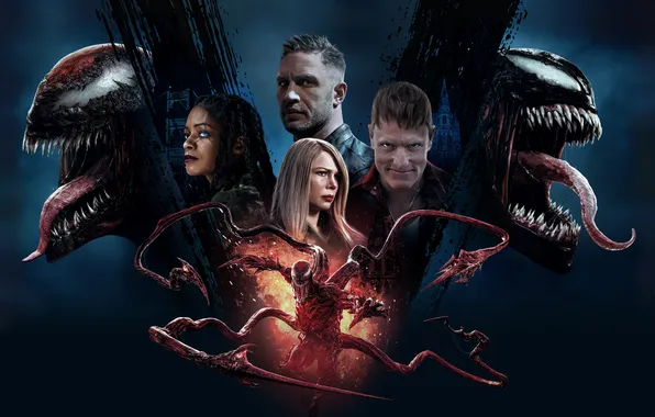 Фантастика, постер, ужасы, комикс, Michelle Williams, MARVEL, Том Харди, Tom Hardy