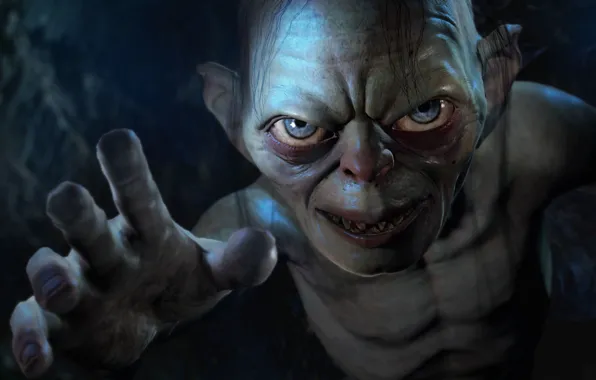 Тень, Earth, Shadow, Мордор, Mordor, Middle-earth: Shadow of Mordor, Middle, Голум