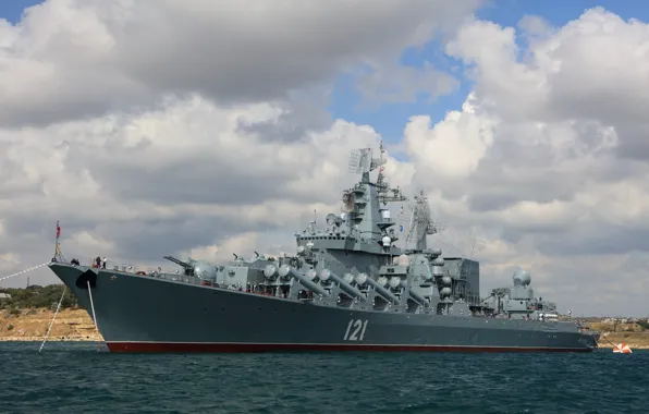 Москва, проект 1164, гвардейский ракетный крейсер
