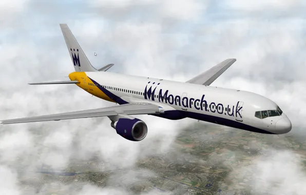 Самолет, Boeing 757, x-plane