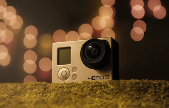 Camera, bokeh, GoPro, Hero 3