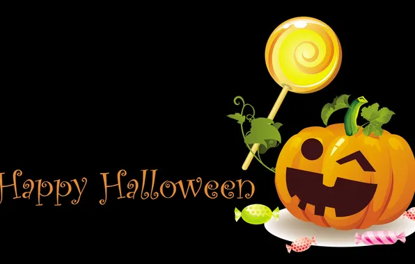 Праздник, Halloween, тыква, Хеллоуин, леденец