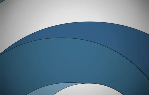 Белый, круги, абстракция, голубой, design, color, material