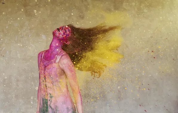 Colourful, happy, colour, action, happiness, ballet, movement, moving