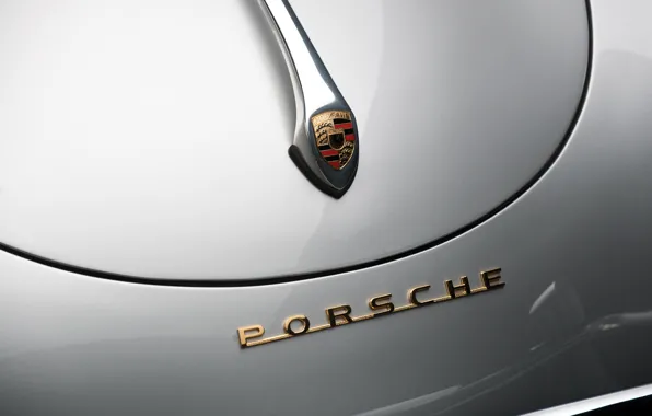 Картинка Porsche, logo, 1957, 356, badge, Porsche 356A 1600 Super Coupe