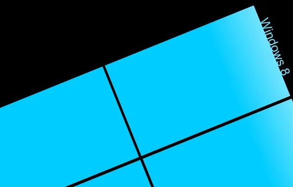 Фон, логотип, Windows8
