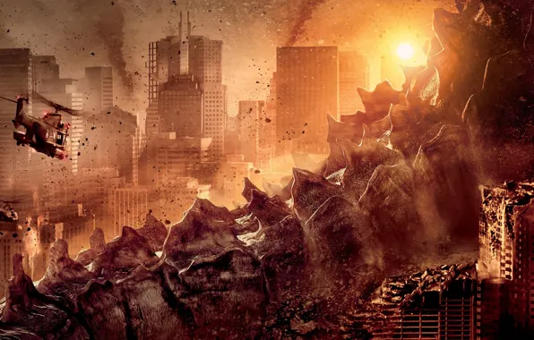 Картинка Годзилла, Godzilla, 2014