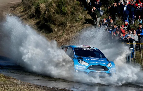 Картинка Ford, Брызги, WRC, Rally, Fiesta