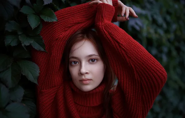 Взгляд, Анастасия, портретная фотография, Илья Шатохин