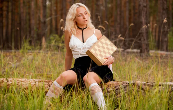 Forest, nature, model, gorgeous, photoshoot, posing, skirt, beautiful face
