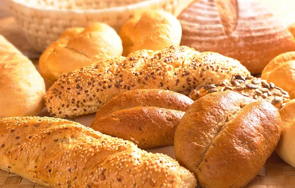 Bread, breakfast, products, bread products