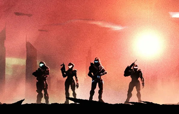 Картинка Halo, Nathan Fillion, spartan, Locke, Halo 5: Guardians, Edward Buck, guardians, Jameson Locke