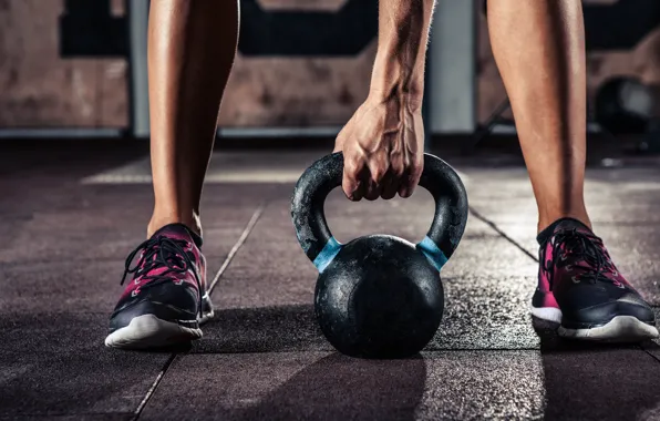 Fitness, gym, training, dumbbell