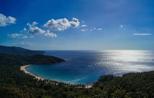 Картинка beach, sky, sea, landscape, nature