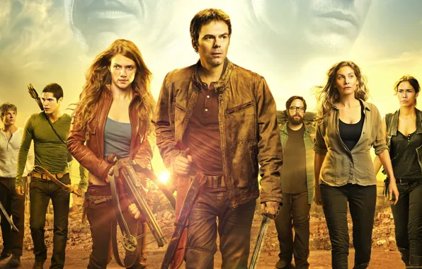 Elizabeth Mitchell, Revolution, Революция, NBC, Tracy Spiridakos, Jorge Daniel Pardo, Zak Orth, Graham Rogers