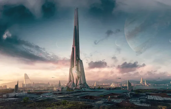 Game, art, concept art, Exodus