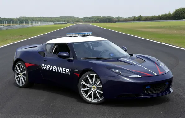 Lotus, Evora, police, полицейский спорткар, carabinieri