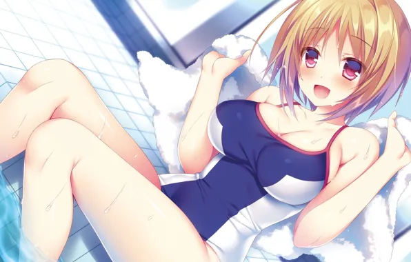 Kawaii, hot, sexy, boobs, big, breast, anime, tits