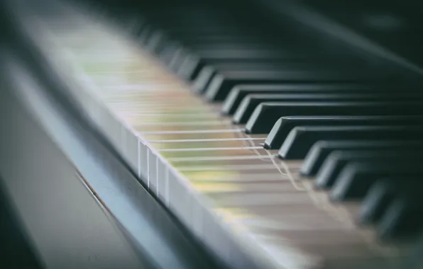 Клавиши, пианино, музыкальный инструмент