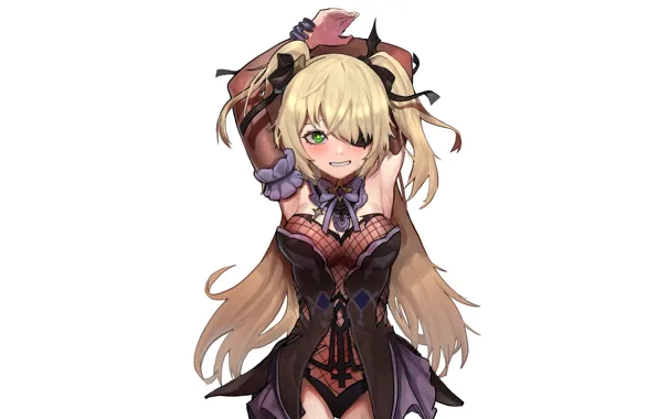 Kawaii, girl, Sexy, Anime, pretty, purple, cute, armpit