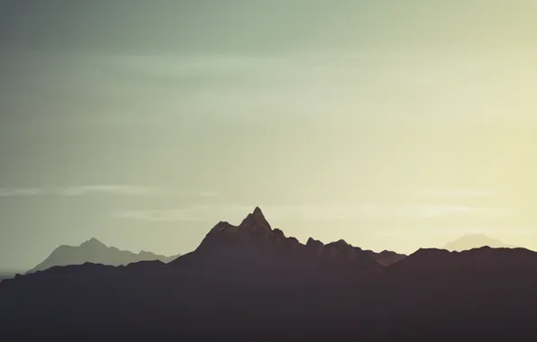 Пейзаж, горы, природа