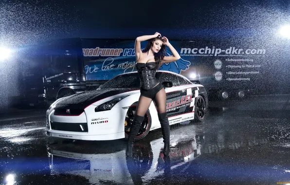 Дождь, Silvia Hauten, Nissan GTR