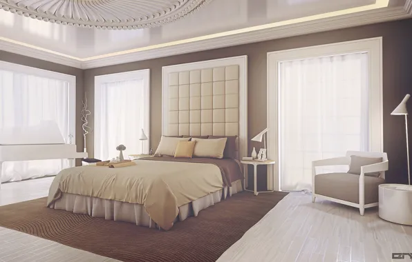 Свет, мебель, помещение, обстановка, Bedroom design