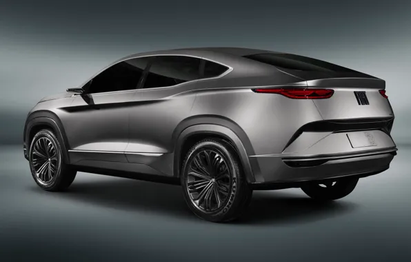 Вид сзади, Fastback, 2018, кроссовер, Fiat, SUV