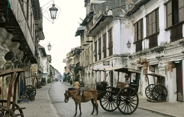 Картинка Улица, Повозка, Филипины