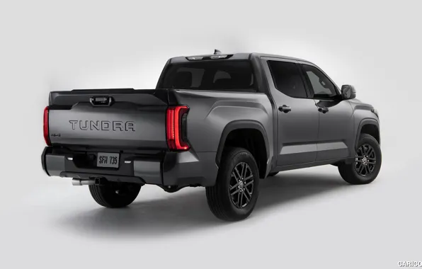 Toyota, Пикап, вид сзади, экстерьер, Tundra, Nightshade, 2023, Toyota Tundra Nightshade