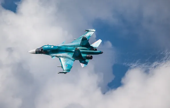 Картинка aircraft, airplane, Sukhoi, vehicle, Su 34