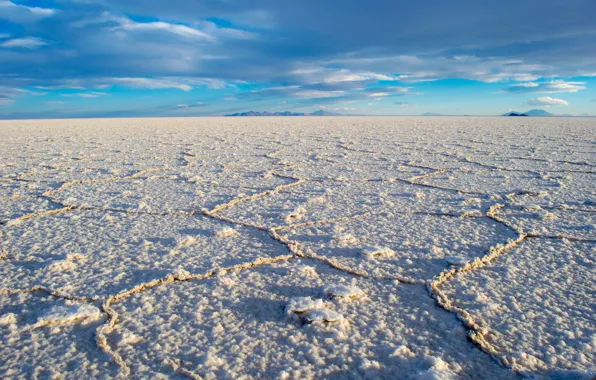 Поверхность, природа, узоры, Перу, соль, Salar de Uyuni, солончак