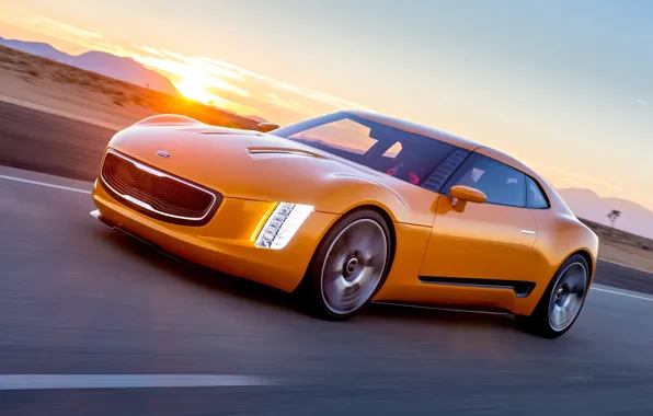 Картинка 2014, Pictures, Kia GT4 Stinger Concept, Sport Car