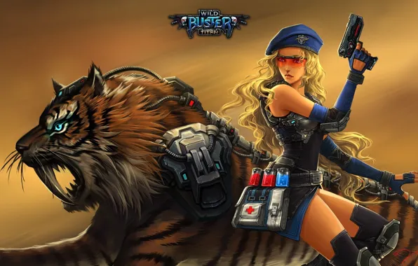 Future, skull, girl, gun, pistol, game, weapon, woman