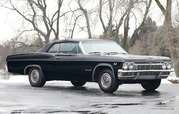 Машина, ретро, Chevrolet, Convertible 1965, Impala SS