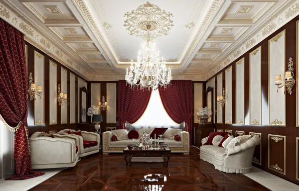 Интерьер, House, зал, помещение, livingroom
