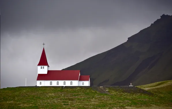 Холм, Исландия, церквушка