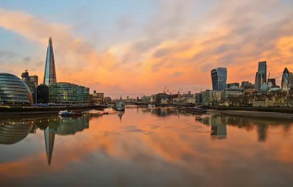 Картинка город, река, Лондон, London