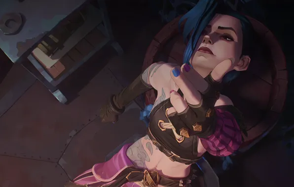 Jinx, Netflix, Arcane, Cinematic, Shot