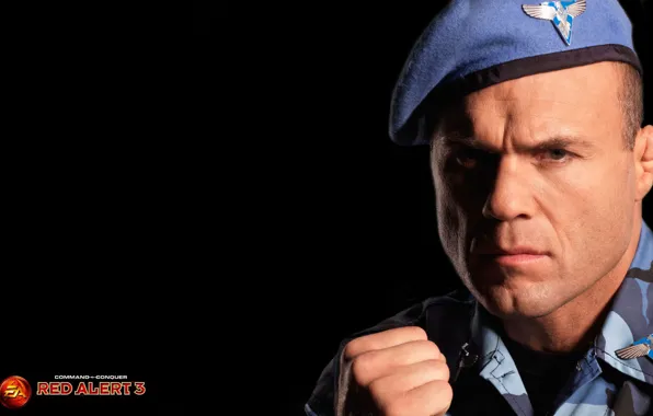 Взгляд, поза, игра, форма, game, берет, Рэнди Кутюр, Randy Couture