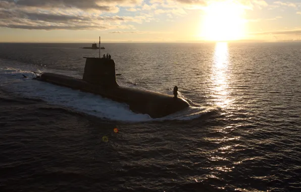 Субмарина, подводная лодка, hmas waller, вмс австралия