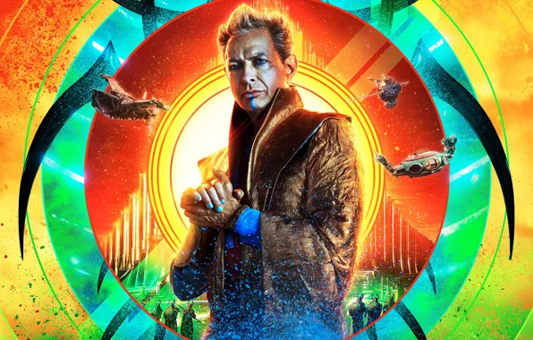Постер, Jeff Goldblum, Thor: Ragnarok, Тор: Рагнарёк, Джефф Голдблюм, Грандмастер