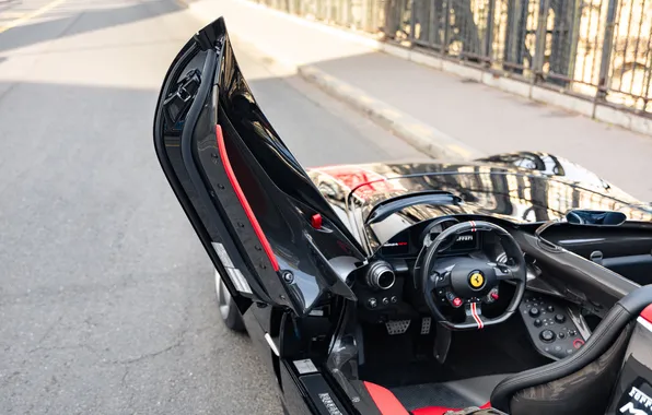 Феррари, Ferrari, суперкар, supercar, единственный экземпляр, 2020, открытая дверца, Ferrari Monza SP2